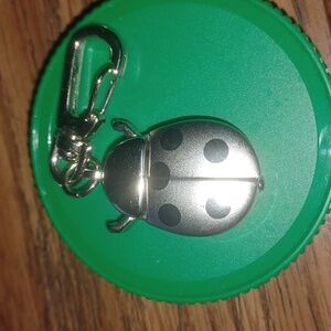 Body Gear Silver Ladybug Keychain Quartz Watch